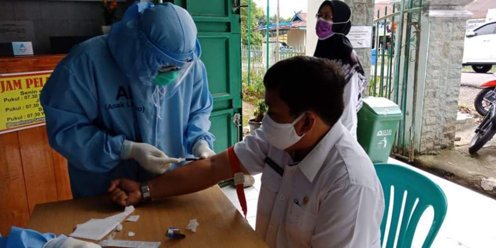 44 Orang ASN Pemkab Kerinci Dirapid Test.