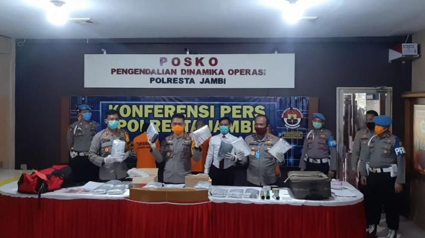 Kasus Ganja 25,8 Kg di Jambi Segera Disidang