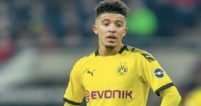 Winger Borussia Dortmund, Jadon Sancho.