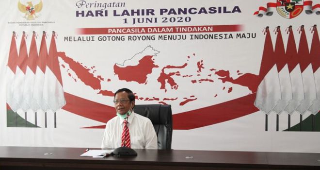 Menko Polhukam Mahfud MD.