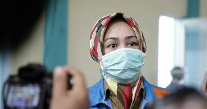 Walikota Tangsel Airin Rachmi Diany.


