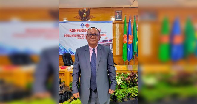 Rektor Unja Prof.Sutrisno