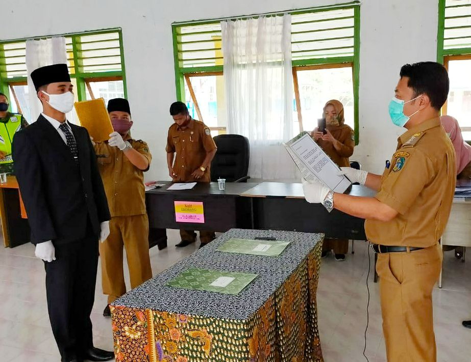 Camat Tanco Lantik Alpadli Sebagai Pjs Kades Koto Iman