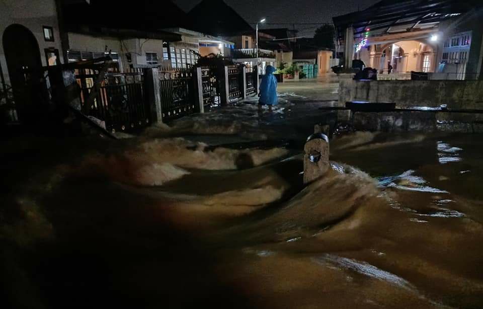 Puluhan Ribu Rumah Warga di Kerinci Terendam Banjir.