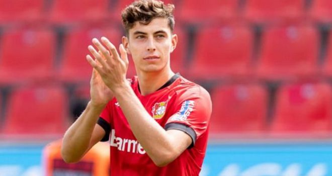 Wonderkid Bayer Leverkusen, Kai Havertz.

