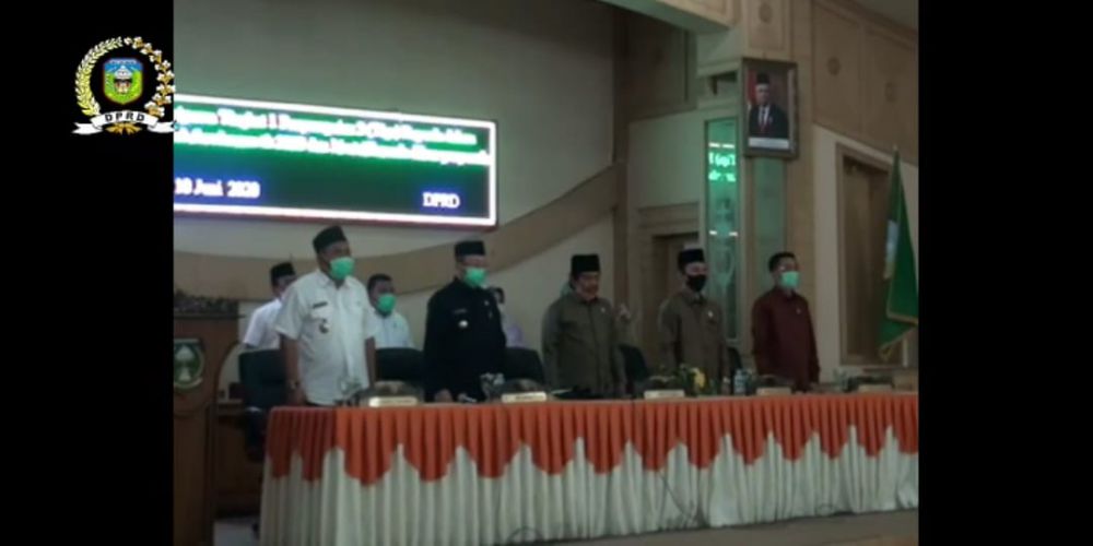 DPRD Kabupaten Sarolangun Gelar Rapat Paripurna Tingkat I Tahap I