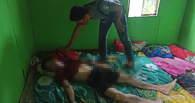 F (43, Korban yang meninggal dengan cara Gantung Diri.