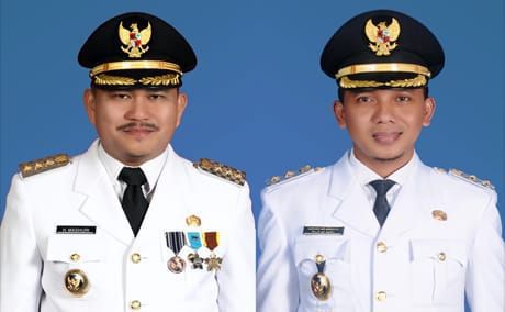 Calon Bupati dan wakil Bupati Bungo H Mashuri dan Safrudin Dwi Apriyanto (Hamas - Apri) 
