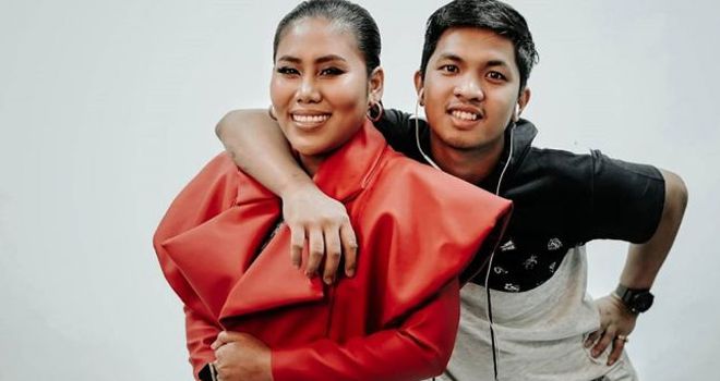 Evi Masamba dan Arif Hajrianto. 
