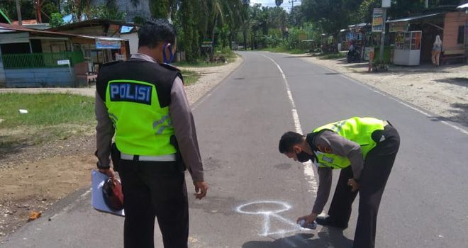 Lakalantas di Batanghari.