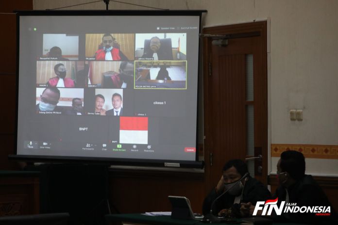 Sidang vonis kasus penganiayaan terhadap Wiranto.