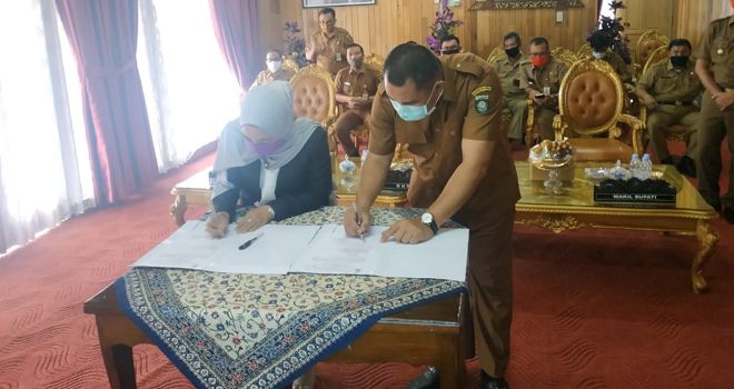 Bupati Bungo, H Mashuri.