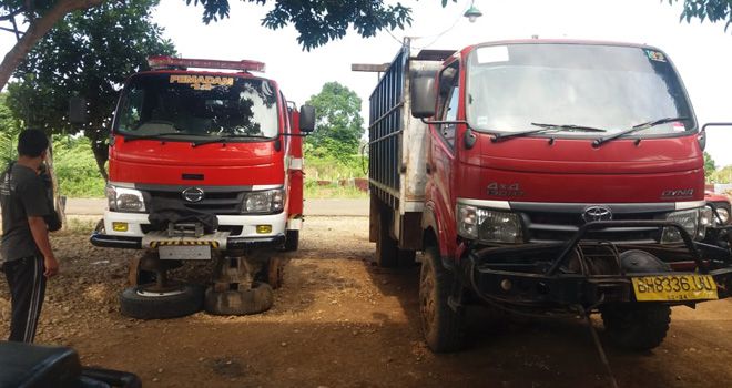 Mobil Damkar Khusus Karhutla di Bungo Dipreteli