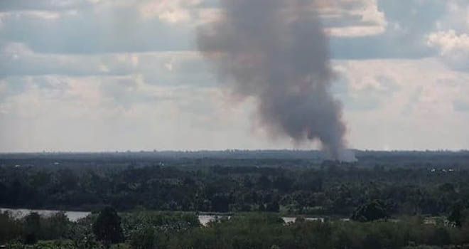 Karhutla Kembali Membara di Wilayah Muarojambi