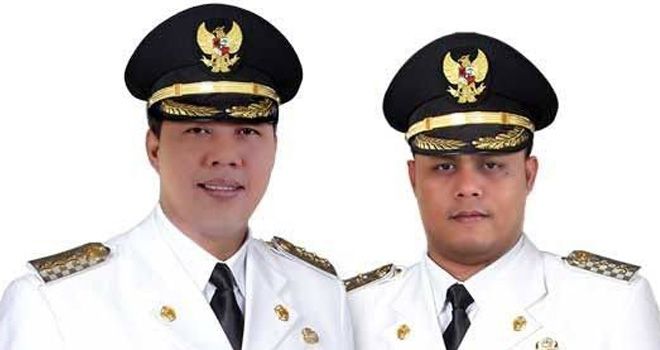 Petahana Romi Hariyanto dan Robby Nahliansyah.
