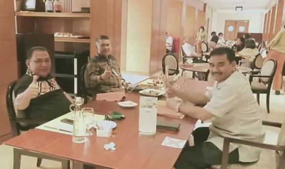 Sy Fasha Bertemu SAH dan Evi Suherman.