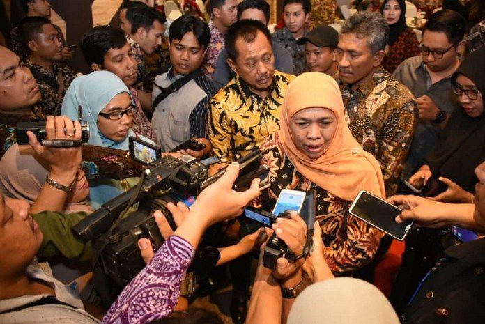 Gubernur Jawa Timur Khofifah Indar Parawansa. 