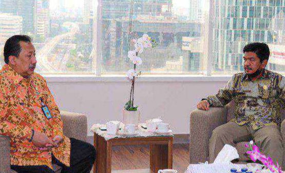 Ketua DPRD Sarolangun Temui Dirjen Imigrasi Kemenkumham