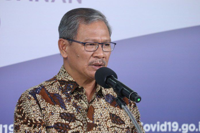 Juru bicara Pemerintah untuk Covid-19 Achmad Yurianto