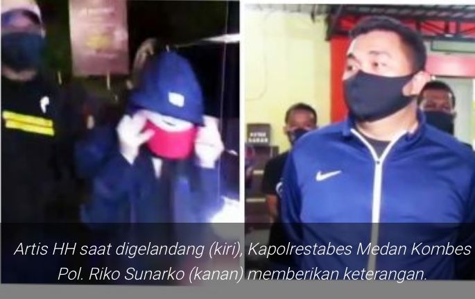 Polisi Tangkap Artis FTV Berinisial HH