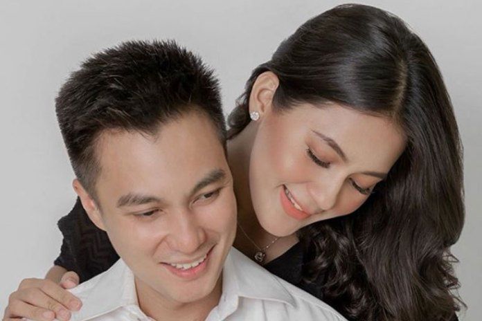 Baim Wong dan istrinya Paula Verhoeven.