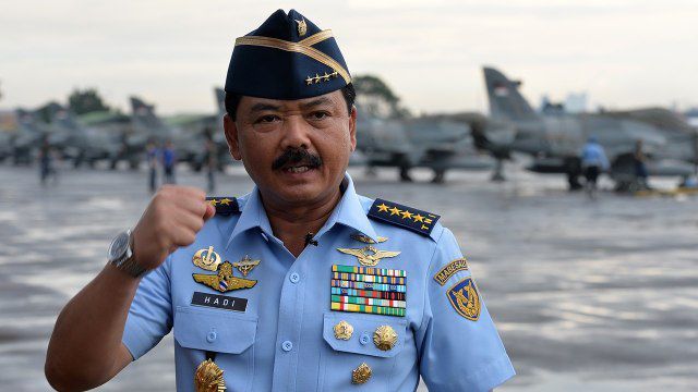 Panglima TNI Marsekal TNI Hadi Tjahjanto.