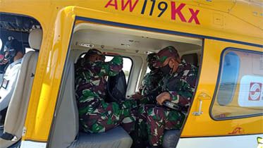 Danrem 042 Gapu Dampingi Tim Wasev Meninjau lokasi TMMD Ke-108 Kodim 0419/Tanjab