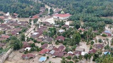 Dampak banjir bandang di Masamba. (IST)