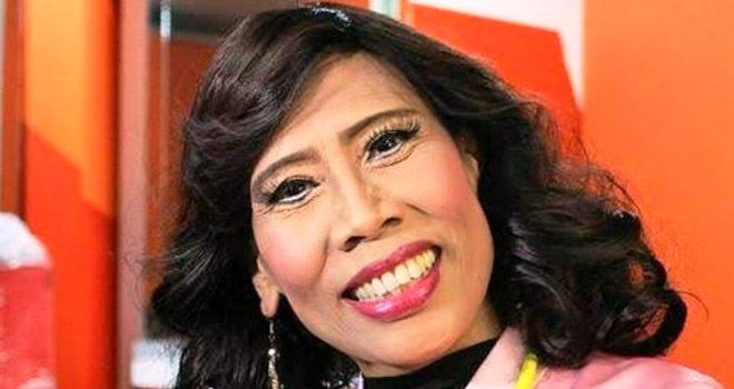 Komedian Omas Wati semasa hidup.