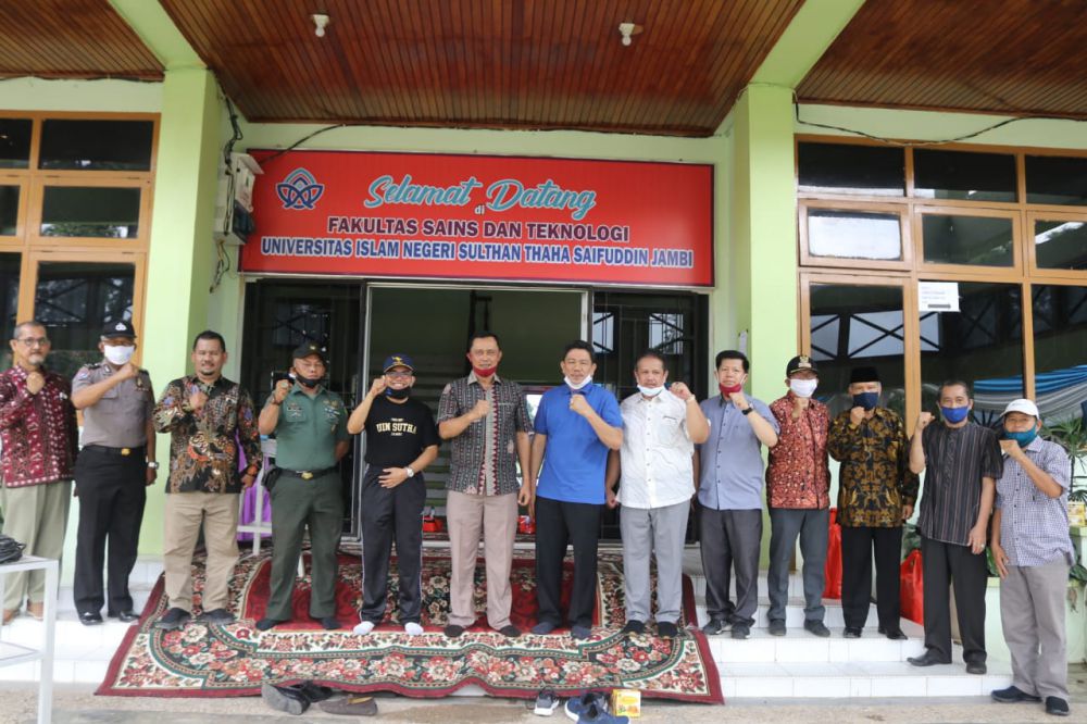 Rektor Resmikan Pembangunan Gedung Training Center