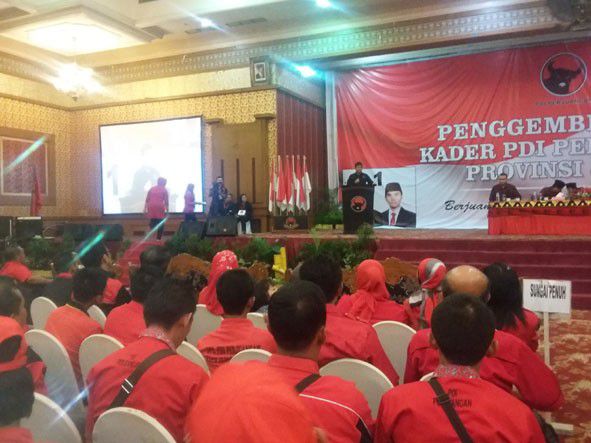 Salah satu acara yang digelar di DPD PDIP Provinsi Jambi beberapa waktu lalu.