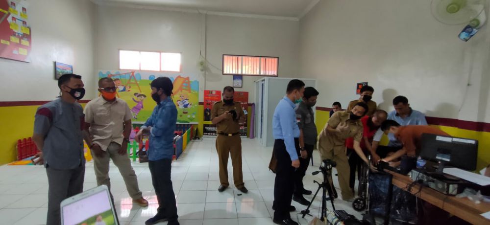 KPU Tanjabtim Gelar Pemutakhiran Data Pemilih Warga Binaan Lapas.