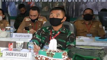 Selama 30 hari TMMD Ke-108 Kodim Tanjab, Selain Jalan 10.695 Meter Berikut Datanya