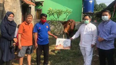 Jamkrindo Salurkan Hewan Kurban Untuk Masyarakat Terdampak Pandemi Covid-19