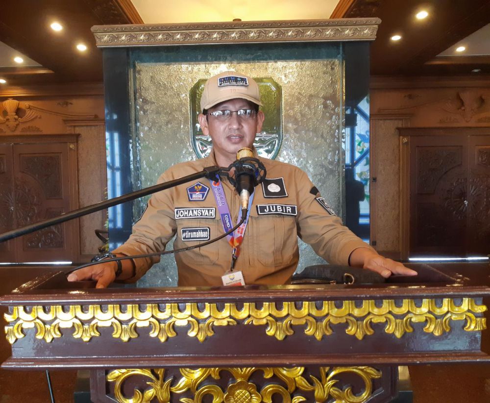 Juru bicara gugus tugas Covid19 Johansyah