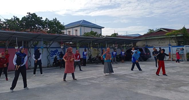 KPPN Kualatungkal Gelar Senam Sehat