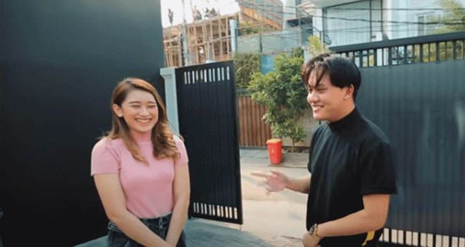 Rizky Febian dan Amanda Caesa. Foto: Screenshoot YouTube