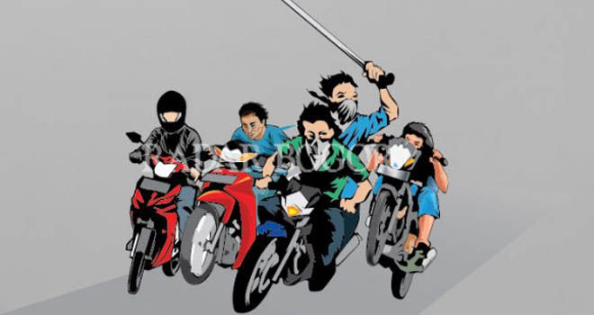 Ilustrasi geng motor. Foto: Radarbogor.id