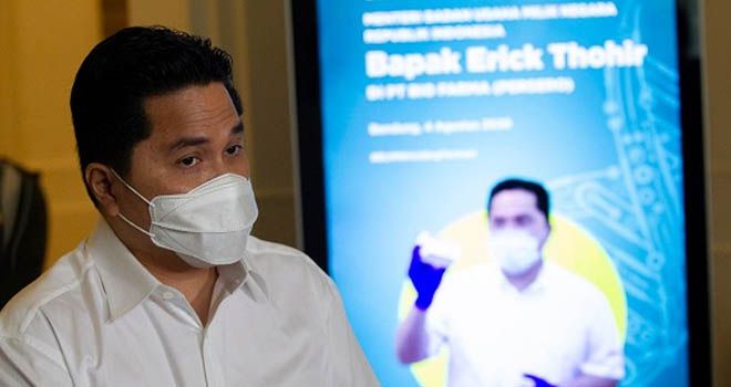 Menteri BUMN, Erick Thohir