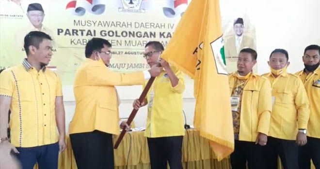 Musda Golkar Muaro Jambi Selesai, Ivan Wirata Terpilih Aklamasi