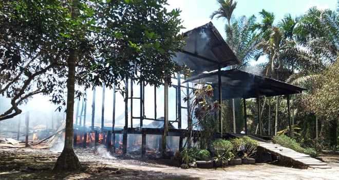 Lagi, Satu Rumah di Tanjabtim Hangus Terbakar