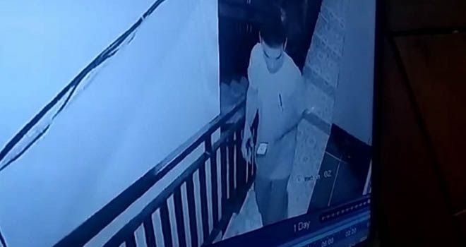 Pelaku perampokan terekam CCTV. Foto: radarlampung.co.id