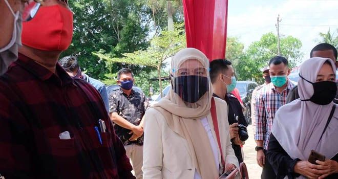 Jalani Uji Swab di RSUD Raden Mattaher, Ratu: InsyaAllah Saya Sehat