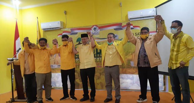 Musda ke X DPD Partai Golkar Batanghari, Syahirsah Terpilih Aklamasi
