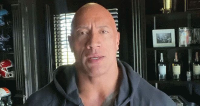 Aktor Dwayne Johnson.