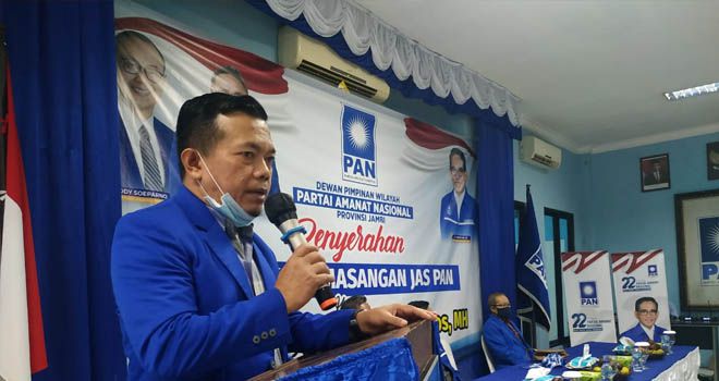 Tidak Menjadi Kader, Haris Juga Masuk Struktur Pengurus DPW PAN Provinsi Jambi