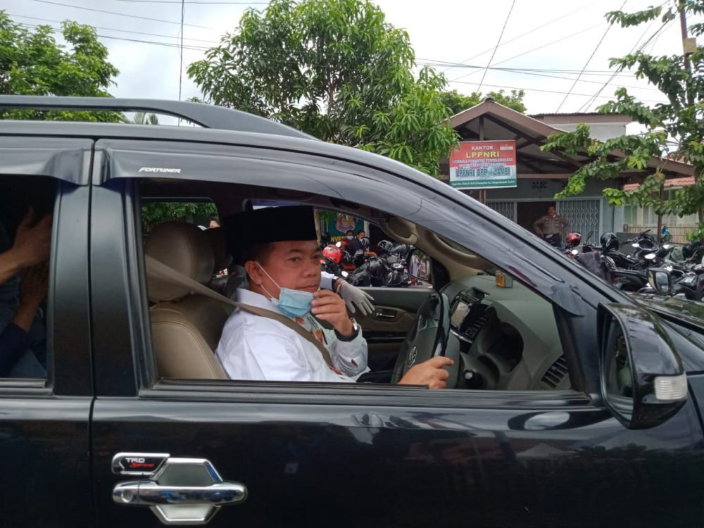 Haris saat Supiri Abdullah Sani.