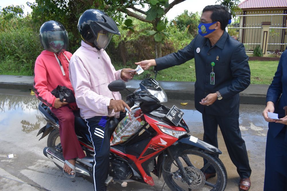 PN Kualatungkal Gelar Aksi Damai Tolak Gratifikasi