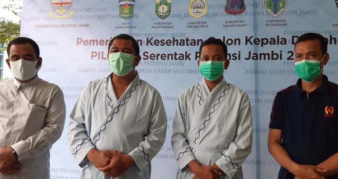 Pemeriksaan Kesehatan Hamas-Apri Berjalan Lancar