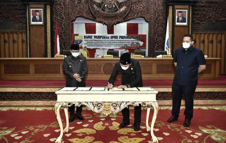 DPRD sepakati KUPA PPAS-P 2020 Provinsi Jambi